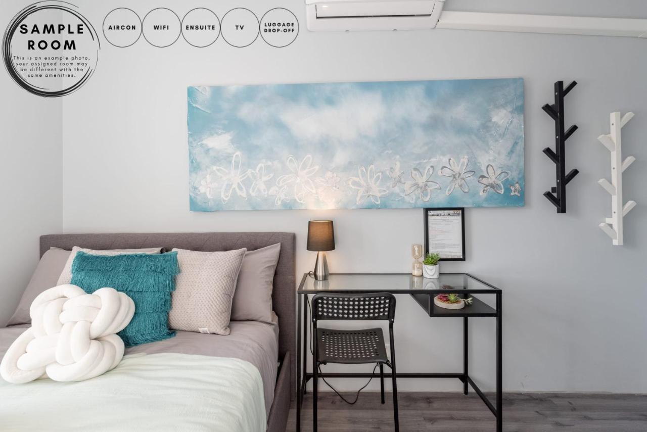 Luxe Ensuite Double Room - Ac - Next To Central&Cbd - Near Darling Harbour& Chinatown& Usyd& Uts Sidney Exterior foto