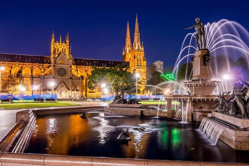 Luxe Ensuite Double Room - Ac - Next To Central&Cbd - Near Darling Harbour& Chinatown& Usyd& Uts Sidney Exterior foto