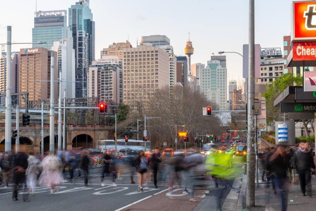 Luxe Ensuite Double Room - Ac - Next To Central&Cbd - Near Darling Harbour& Chinatown& Usyd& Uts Sidney Exterior foto